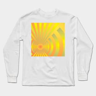 Banana Rafts Floating Over a Mango Stream Long Sleeve T-Shirt